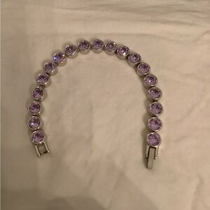 Light purple ice bracelet